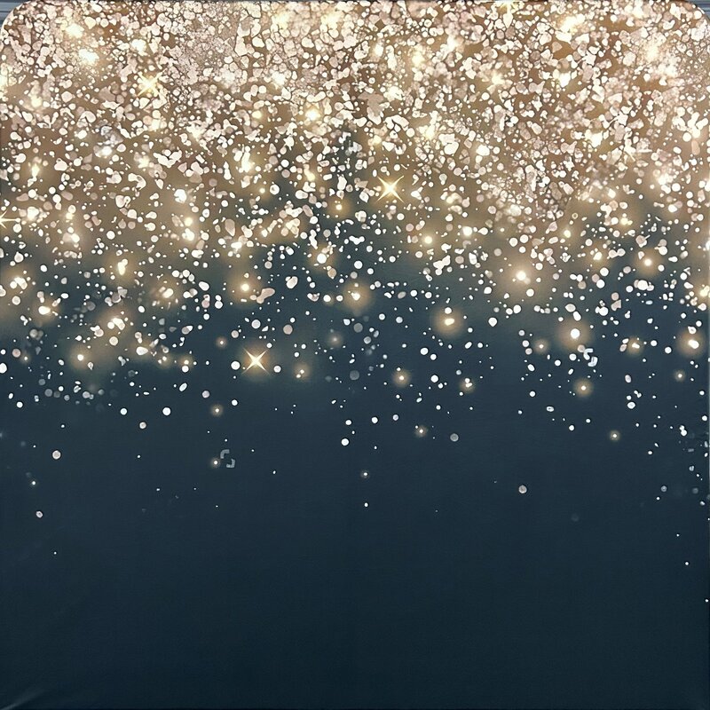 Golden Disco photo booth backdrop