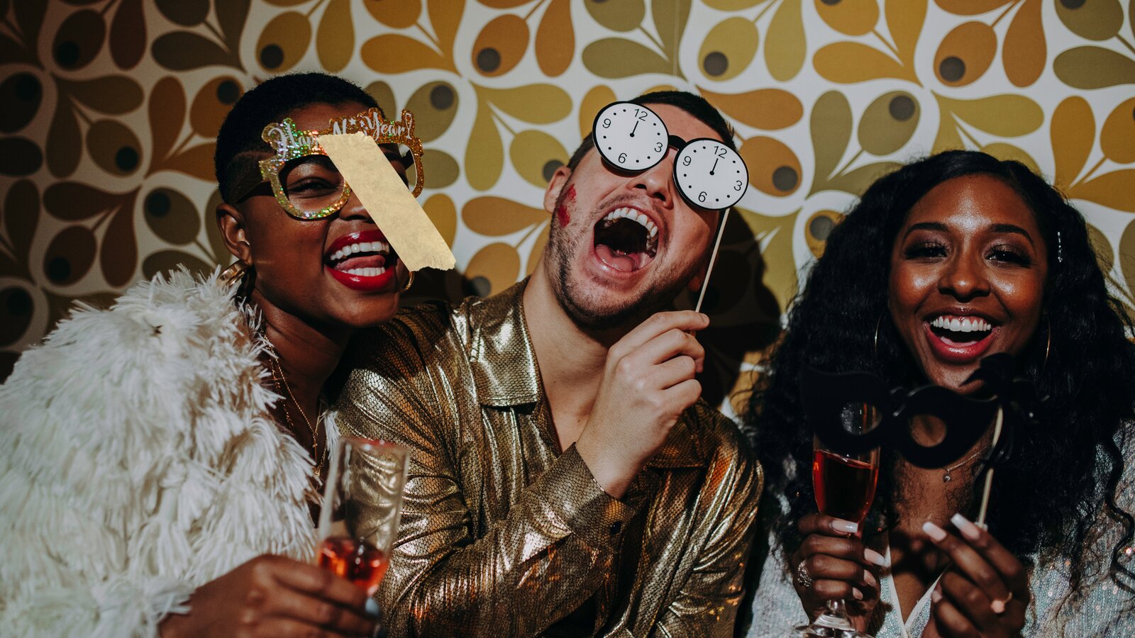 Calgary birthday celebration photo booth moment